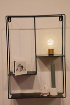 LED decorative lamp - glass bulb shape, USB battery, various designs