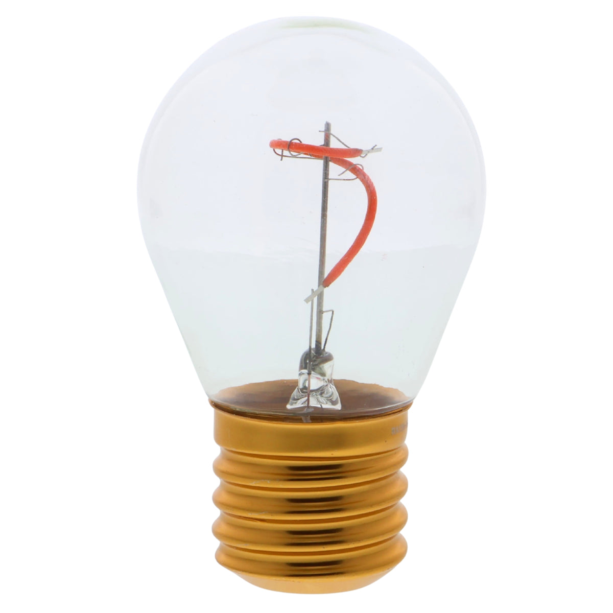 LED decorative lamp - glass bulb shape, USB battery, various designs