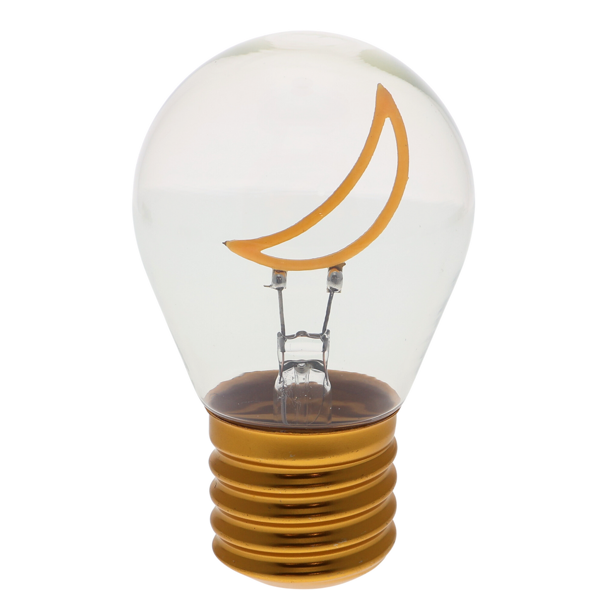 LED decorative lamp - glass bulb shape, USB battery, various designs
