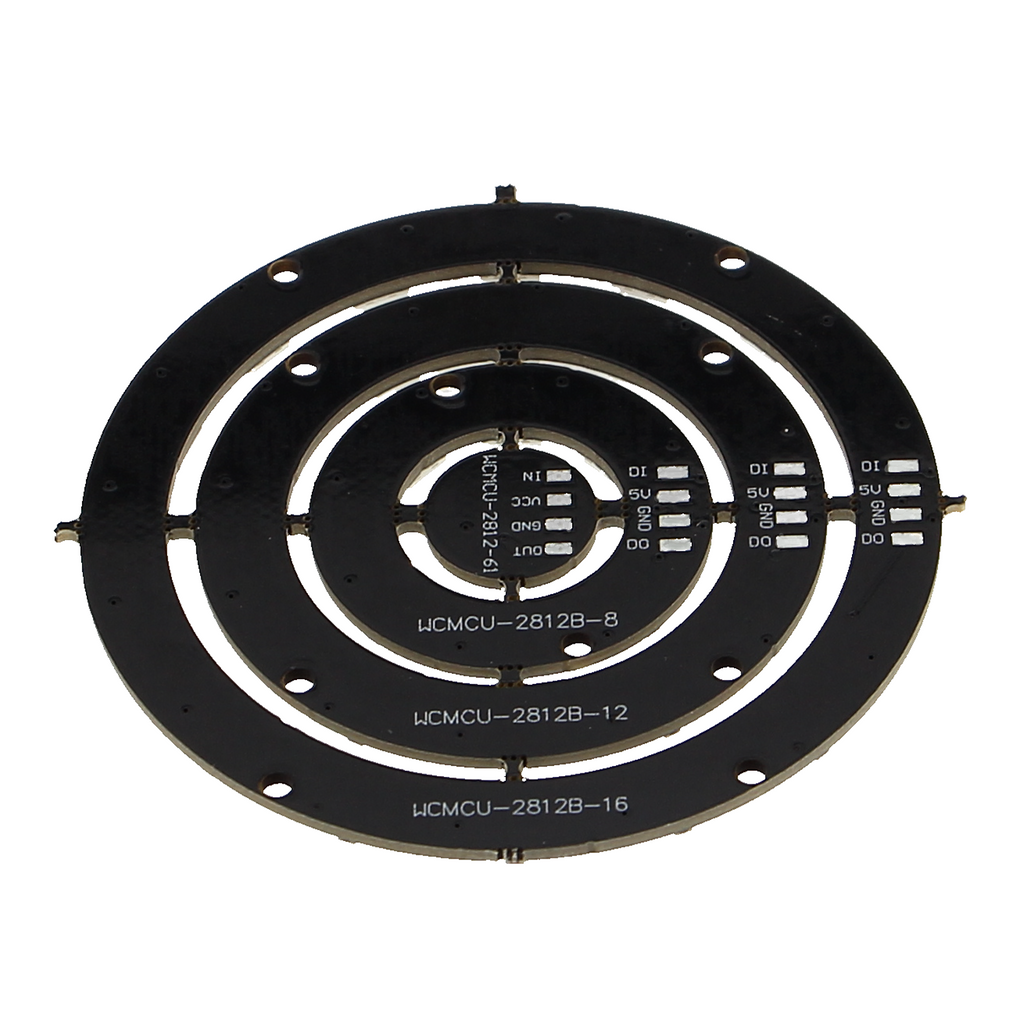 Master-anello LED WS2812B - varie dimensioni - anelli rimovibili