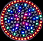 Master-anello LED WS2812B - varie dimensioni - anelli rimovibili