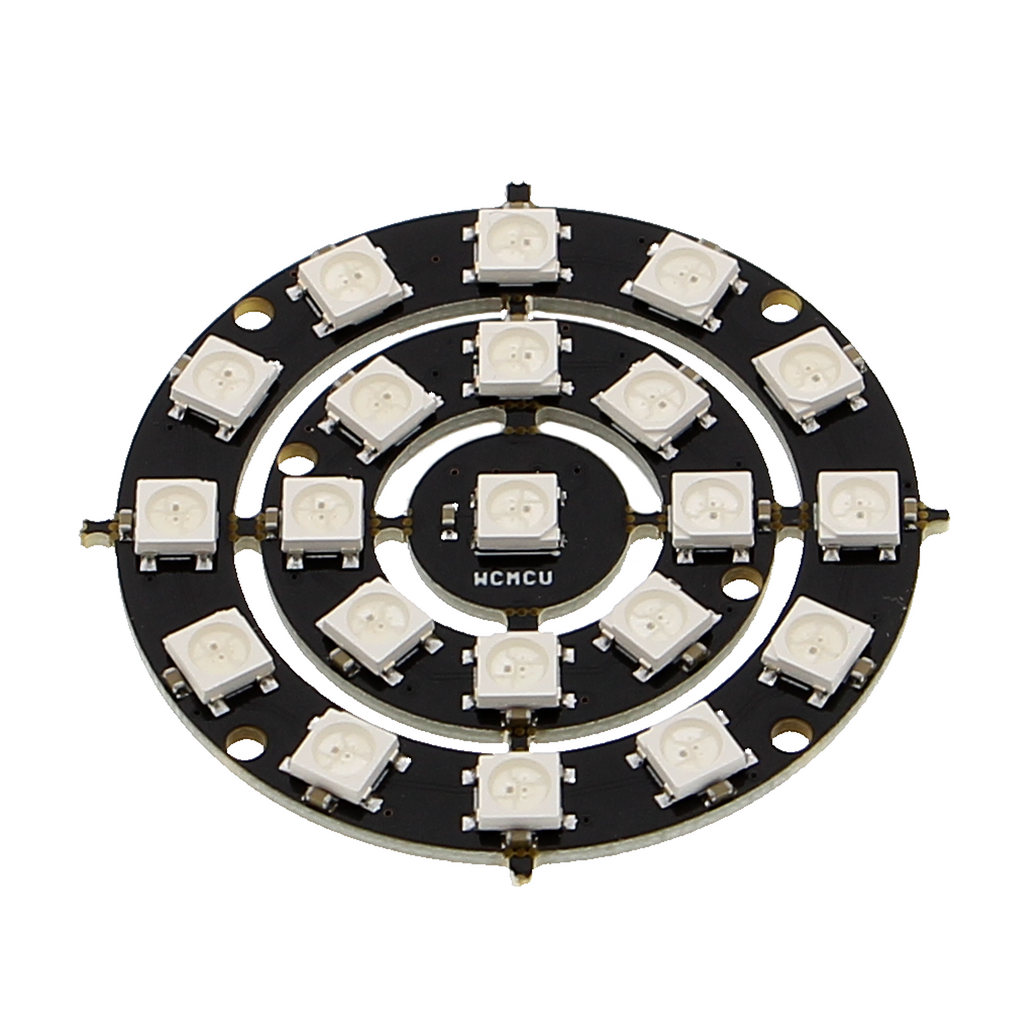 Master-LED Kreis WS2812B - verschiedene Größen - Ringe entfernbar - F23109194 - Funduino