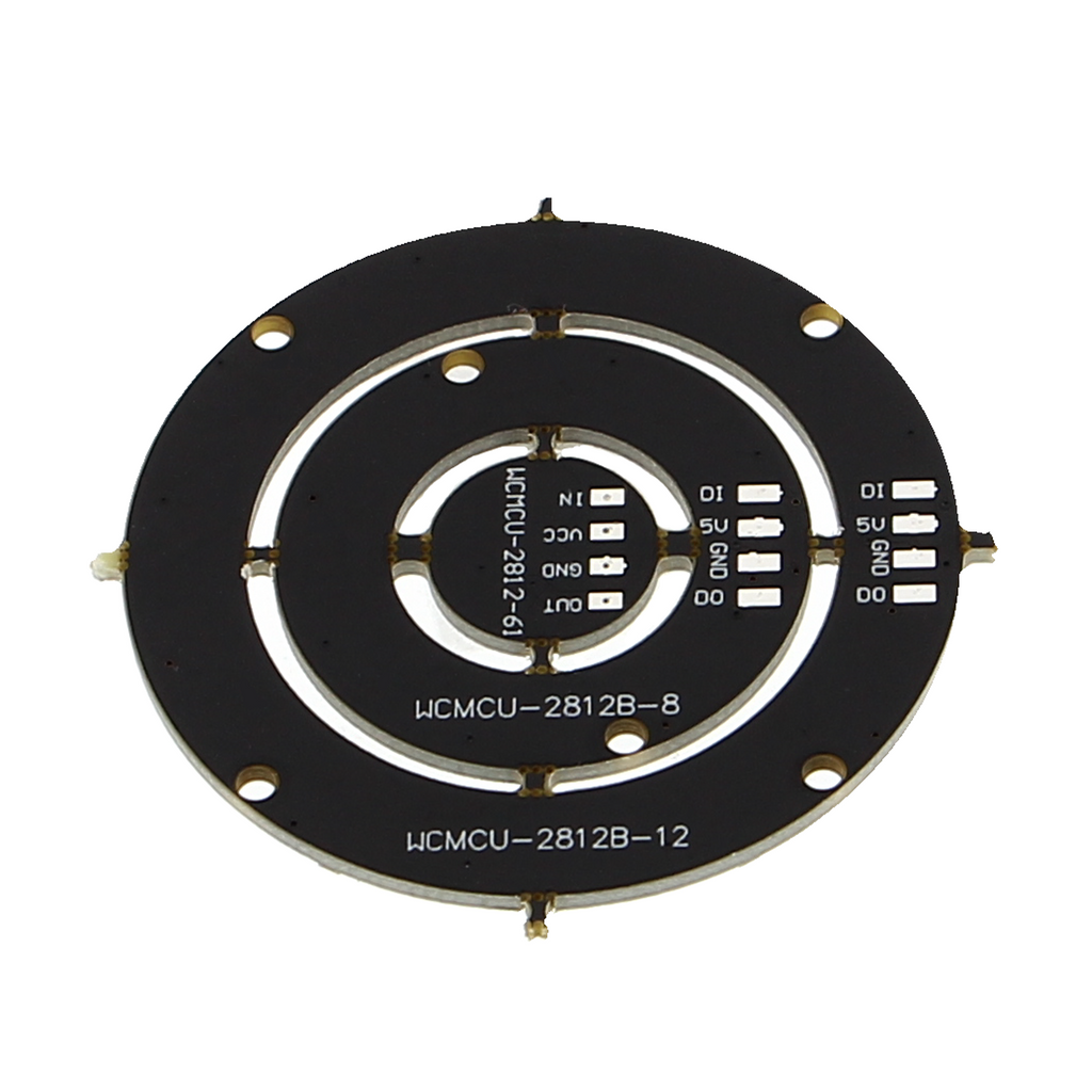 Master-anello LED WS2812B - varie dimensioni - anelli rimovibili