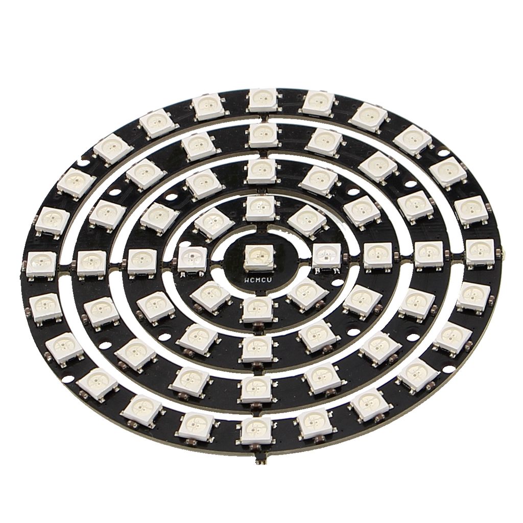 Master-anello LED WS2812B - varie dimensioni - anelli rimovibili