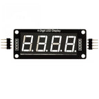 Master-display LED a segmenti 0,56", 4 cifre, orologio / decimale - 5 colori