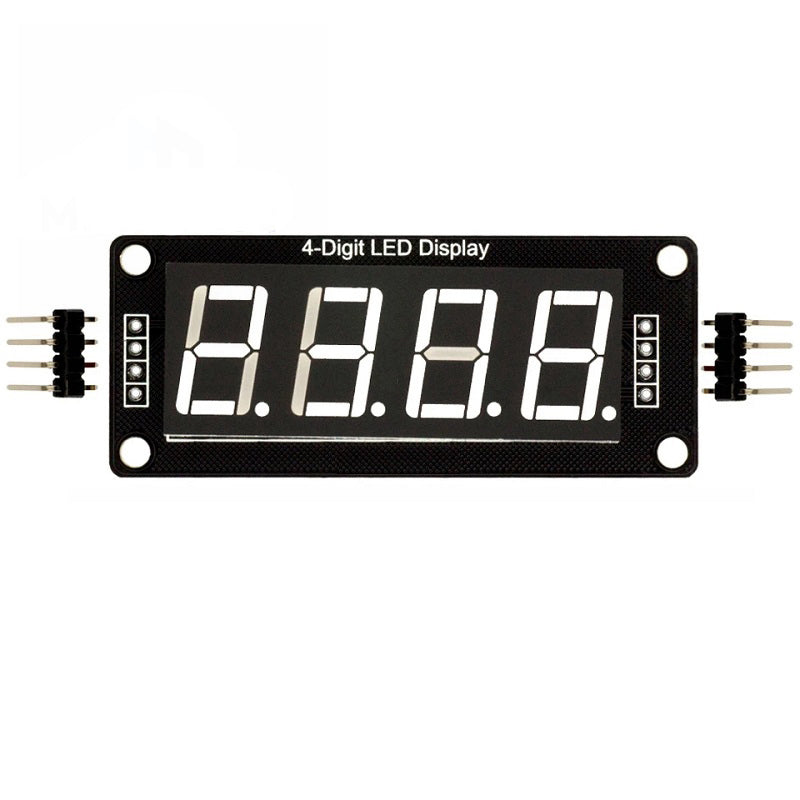 Master-display LED a segmenti 0,56", 4 cifre, orologio / decimale - 5 colori