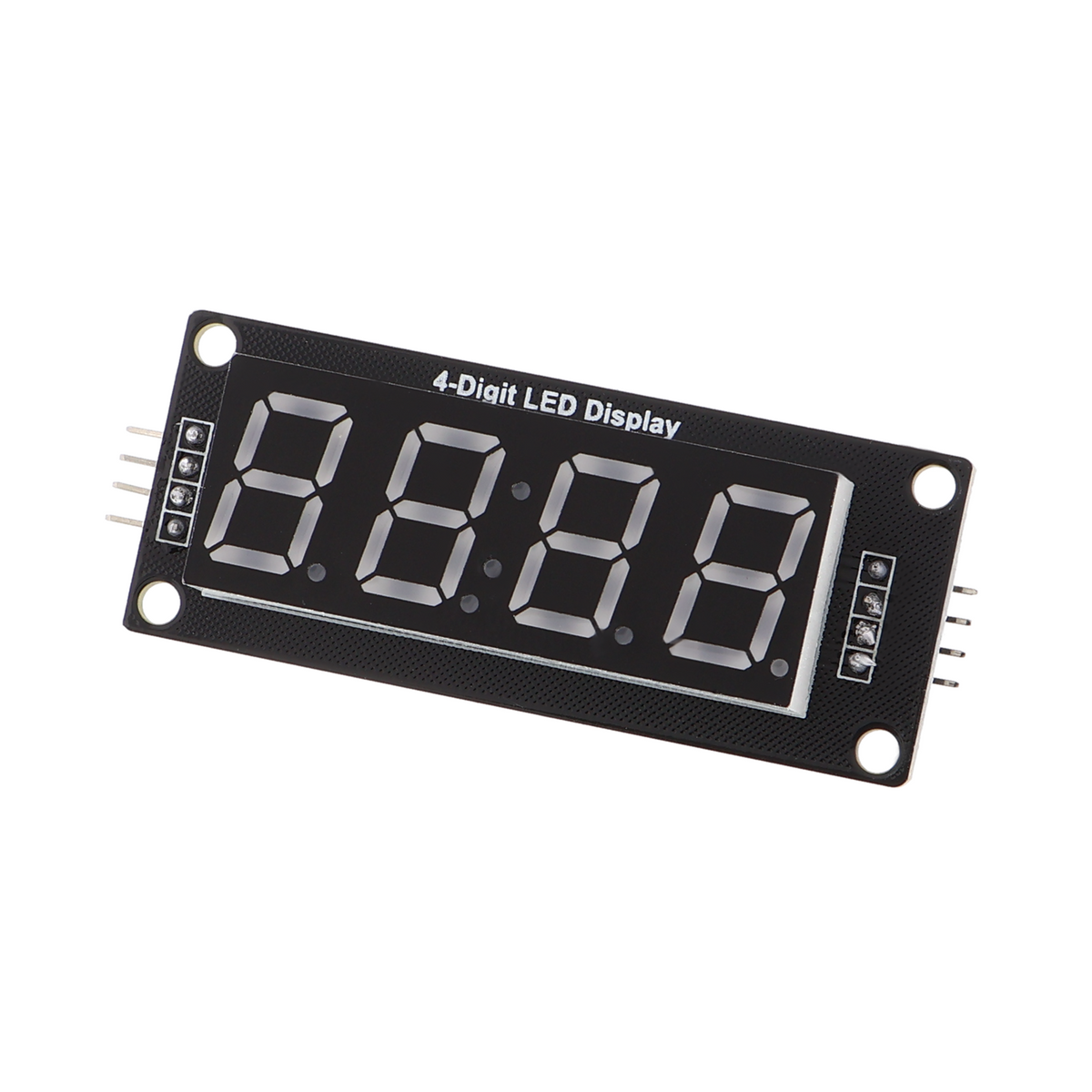 Master-display LED a segmenti 0,56", 4 cifre, orologio / decimale - 5 colori