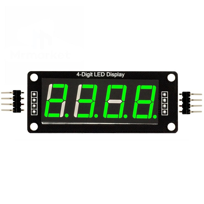 Master-LED Segmentanzeige 0,56", 4 Zahlen, Uhr / Dezimal - 5 Farben - F23108210 - Funduino