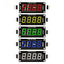 Afficheur LED segmenté Master 0,56", 4 chiffres, horloge / décimal - 5 couleurs