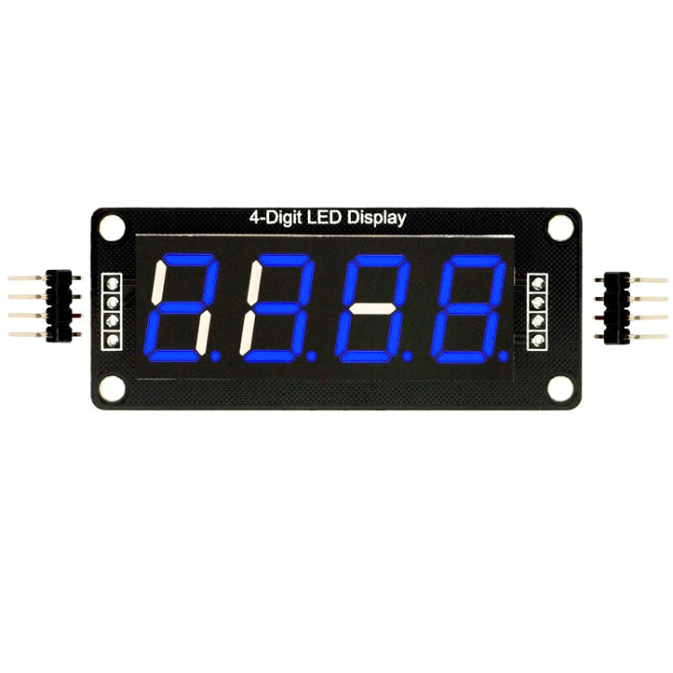 Master-display LED a segmenti 0,56", 4 cifre, orologio / decimale - 5 colori