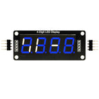 Master-display LED a segmenti 0,56", 4 cifre, orologio / decimale - 5 colori