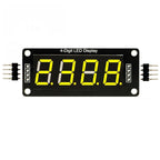 Master-display LED a segmenti 0,56", 4 cifre, orologio / decimale - 5 colori