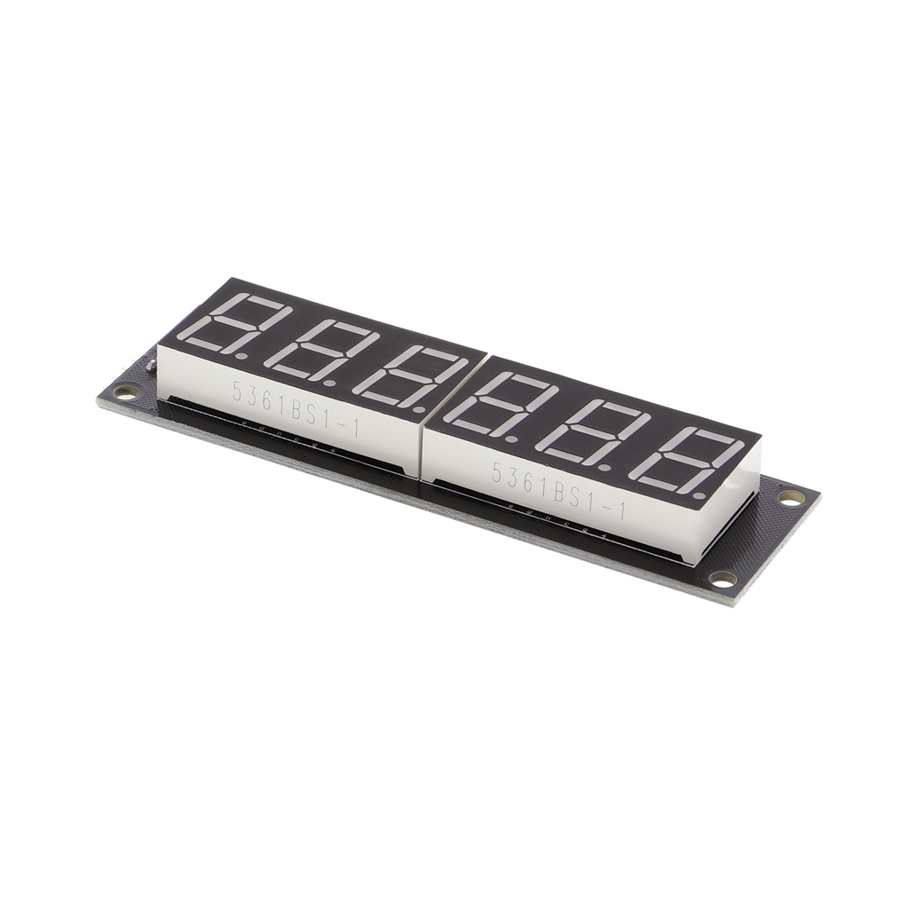 TM1637 LED segment display - 6 digits, 0.56 inches, various colors