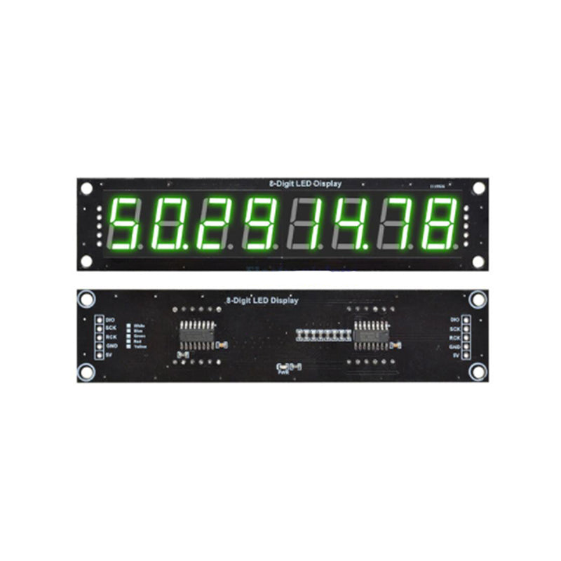 Master-LED-Segmentanzeige, 8 Stellen, 74HC595, 0,56" - 5 Farben - F23108207 - Funduino