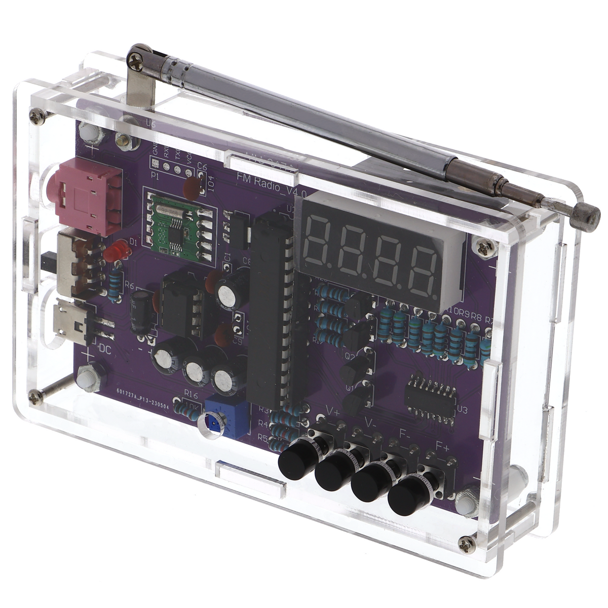 Exercice de soudure Master - radio FM RDA5807S, 87MHz-108MHz, TDA2822