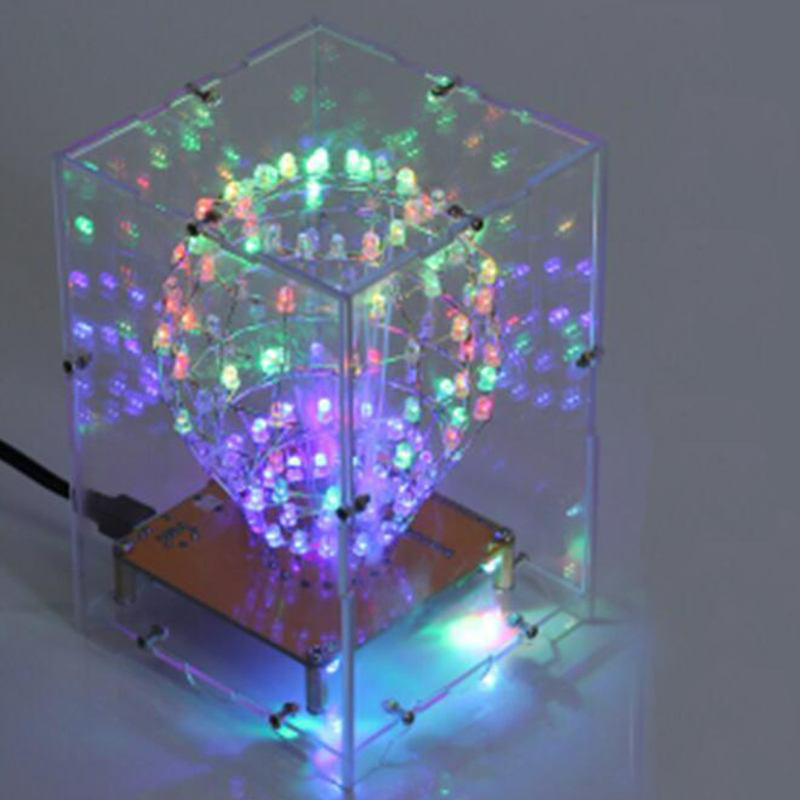 Master-Kit d’exercice de soudure LED Cube-Ball - différentes couleurs