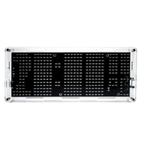 SMD LED dot-matrix soldering practice kit - clock with temperature display, various colors
