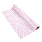 LOKLiK Transferband - Gittermuster, 30 x 1500 cm, Rot