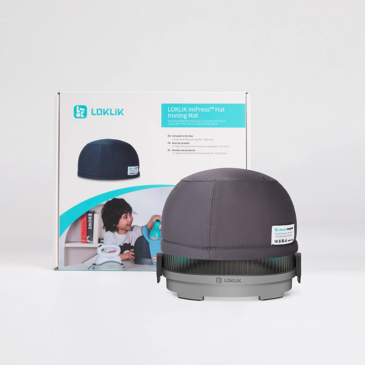 LOKLiK ImPress Hat Bügelmatte - hitzebeständig, verschiedene Mengen