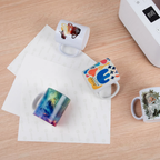 LOKLiK Starter Pack für Auto Tumbler Heat Press - 4 Tassen, 20 Blatt Sublimationspapier