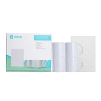 LOKLiK Starter Pack für Auto Tumbler Heat Press - 4 Tassen, 20 Blatt Sublimationspapier