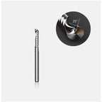Fresa Master-Makera Spiral 'O' Single Flute per metallo - gambo da 1/8