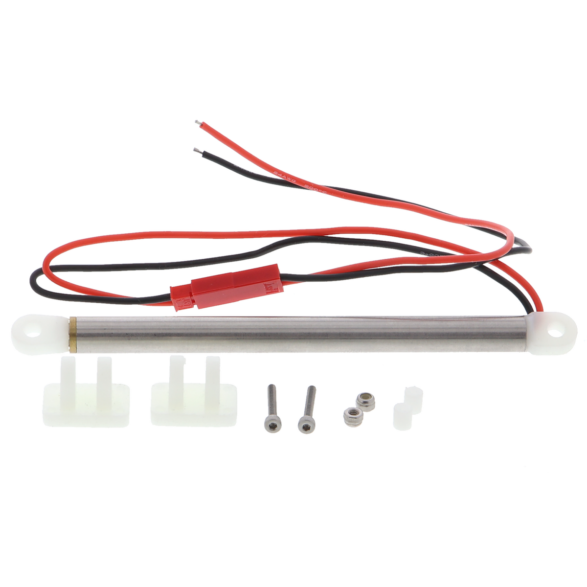 Master-Mikro Linearantrieb / Hubstange, 8mm Ø, 3~5mm/s, 3-6V - 30 bis 130mm Hub - F23107745 - Funduino