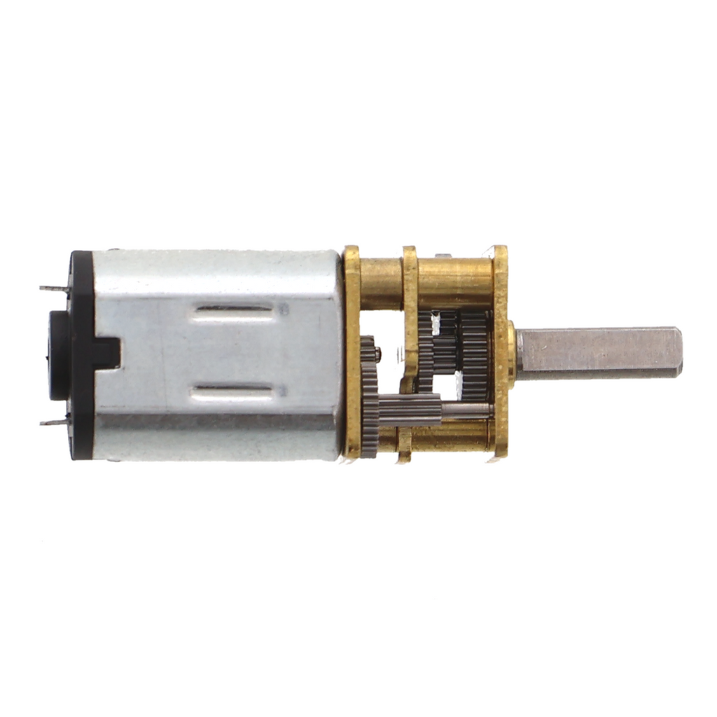 N20-tandwielmotor - mini-DC-motor met metalen tandwielkast, 3-12 V
