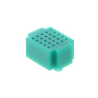 Mini Breadboard 25 Kontakte - lötfrei, 2,54 mm, verschiedene Farben