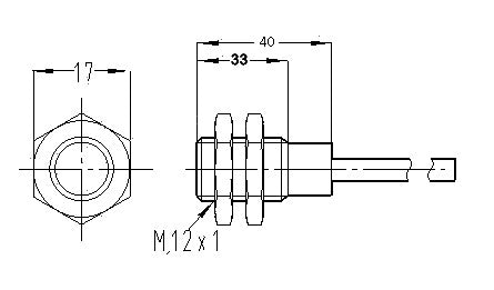 Master-NJK-5002B / NJK-5002C- afstandssensor, Hall-effect-naderingsschakelaar 1000 Hz PNP/NPN