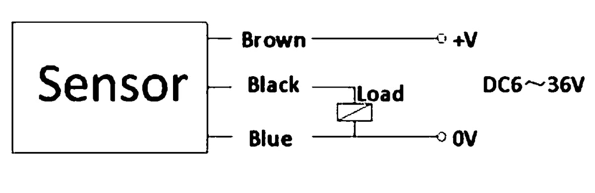 NJK-5002 Proximity Switch - Hall effect, 5 mm, 5-24 V, PNP and NPN