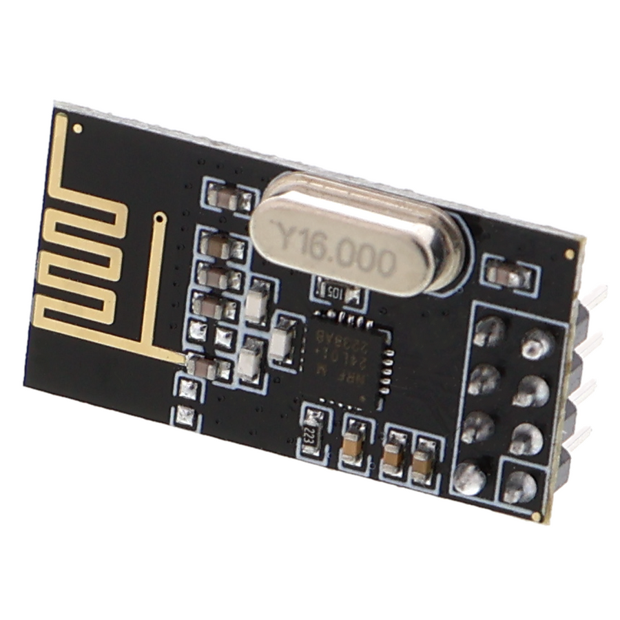 NRF24L01 wireless module - SPI, 3.3 V, approx. 100 m, various versions