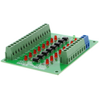 Modulo optoisolatore DST-1R8P-N - 8 canali NPN, 500 mA, 2 varianti di tensione
