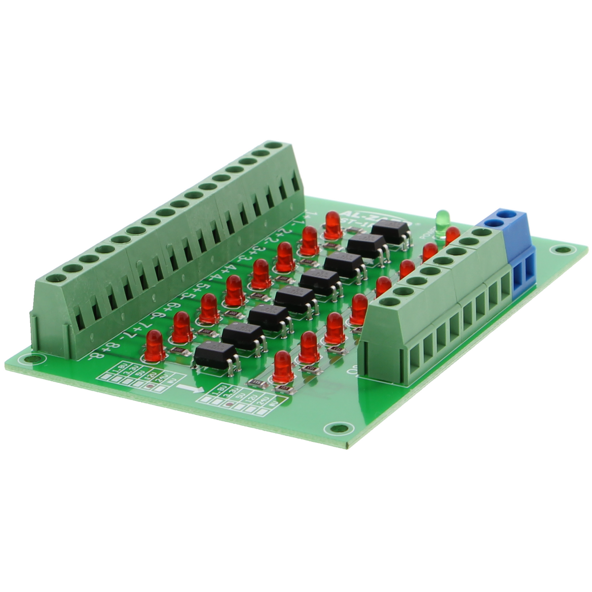 DST-1R8P-N Optokoppler Modul - 8-Kanal NPN, 500 mA, 2 Spannungsvarianten