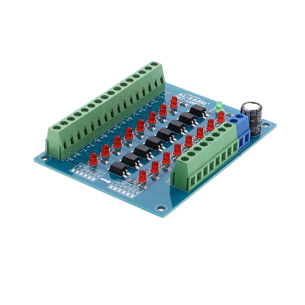 Modulo master con optoisolatori PNP a 8 canali - DST-1R8P-P