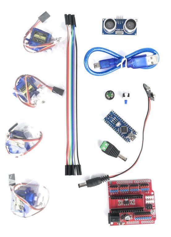Otto-robot - DIY-experimenteerkit, aangestuurd met Arduino