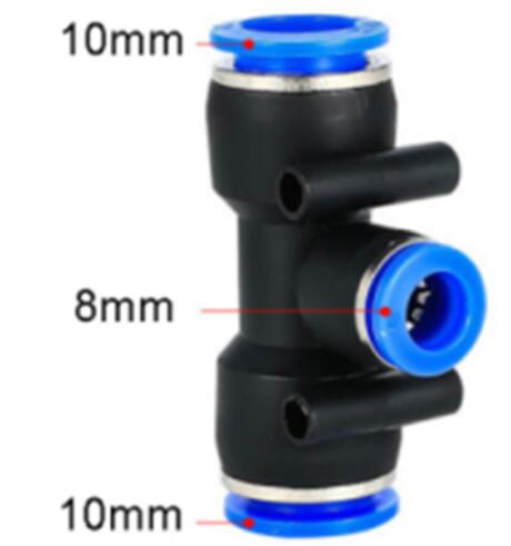 Master-Pneumatischer Anschluss / Fitting / T-Stück - PEG (diverse Größen) - F23106037 - Funduino