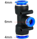 Master-Pneumatischer Anschluss / Fitting / T-Stück - PEG (diverse Größen) - F23107777 - Funduino