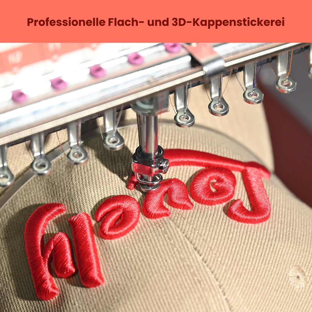 PooLin Multi-Needle Embroidery Machine - 24 x 36 cm Embroidery Area, Various Versions
