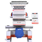 PooLin Multi-Needle Embroidery Machine - 24 x 36 cm Embroidery Area, Various Versions