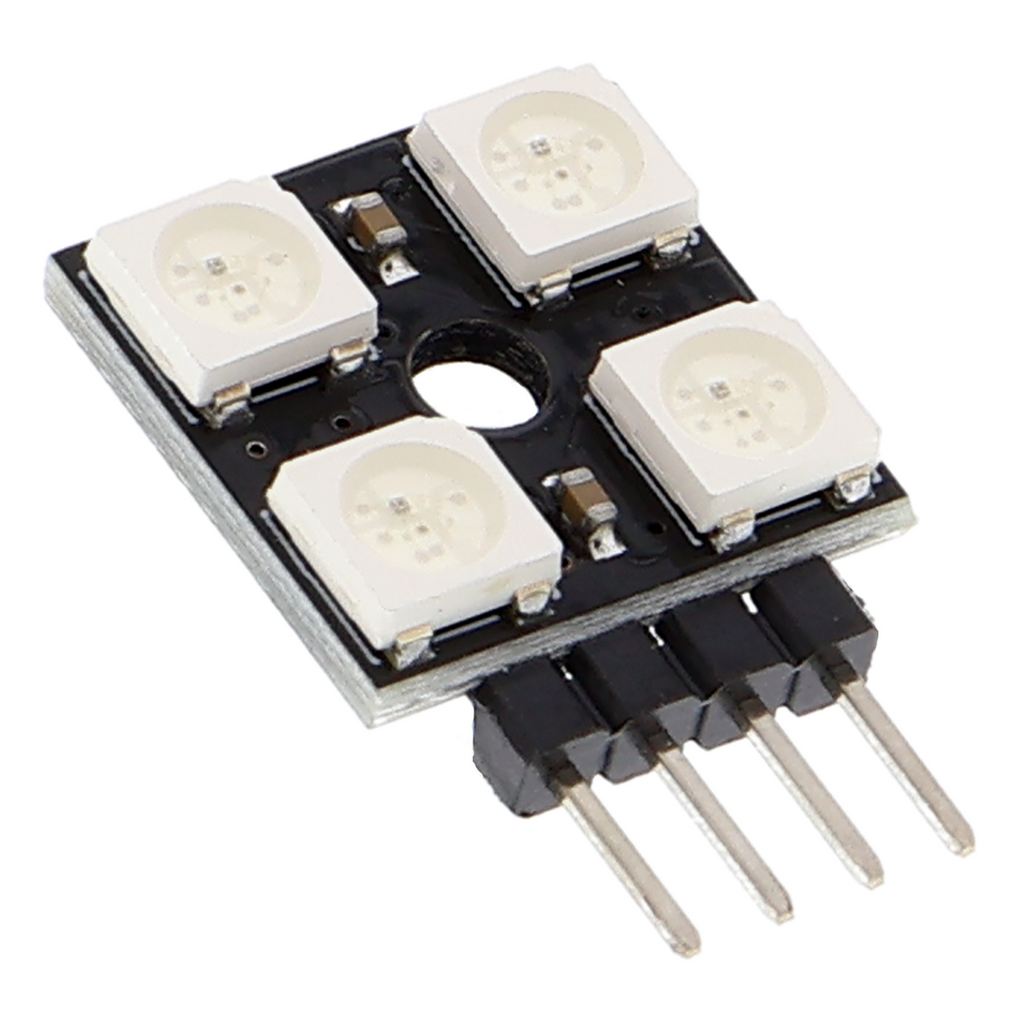 WS2812 RGB-ledprintplaat - adresseerbaar, 3,3-5 V, 4 tot 64 pixels