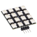 WS2812 RGB-ledprintplaat - adresseerbaar, 3,3-5 V, 4 tot 64 pixels