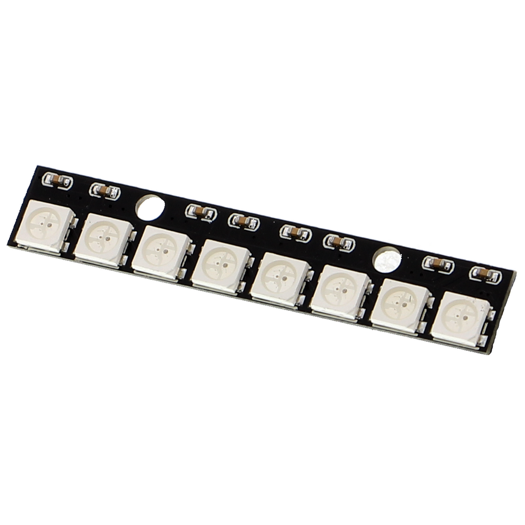 WS2812 RGB-ledprintplaat - adresseerbaar, 3,3-5 V, 4 tot 64 pixels