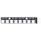 WS2812 RGB-ledprintplaat - adresseerbaar, 3,3-5 V, 4 tot 64 pixels