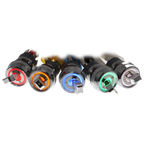Master-Rockerswitch-tuimelschakelaar, LED-verlicht, diverse kleuren
