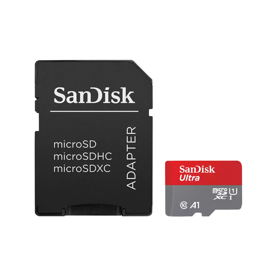 Carte microSD UHS-I SanDisk Ultra® Master & adaptateur - 32GB/ 64GB/ 128GB