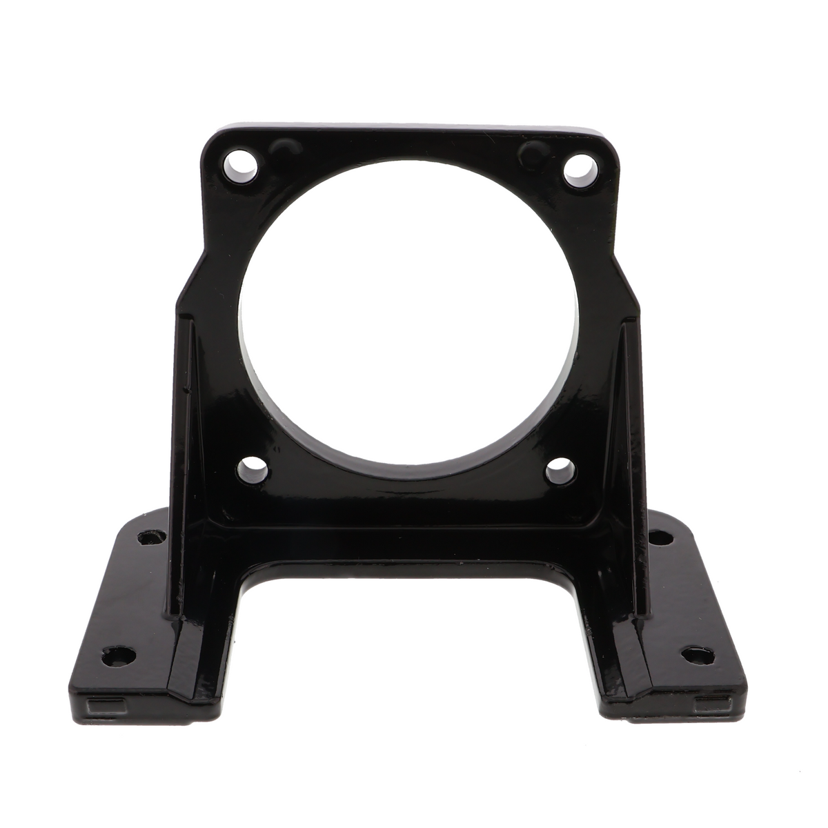 Master-Schrittmotor / Servo Halterung schwarz aus Aluminium - F23108501 - Funduino