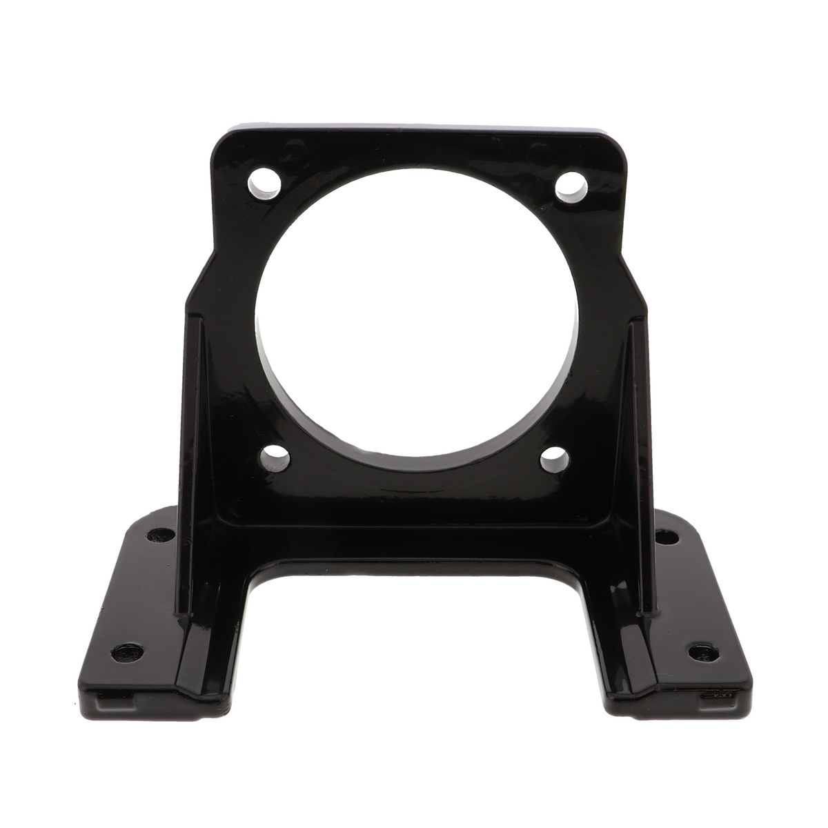 Master-Schrittmotor / Servo Halterung schwarz aus Aluminium - F23108465 - Funduino