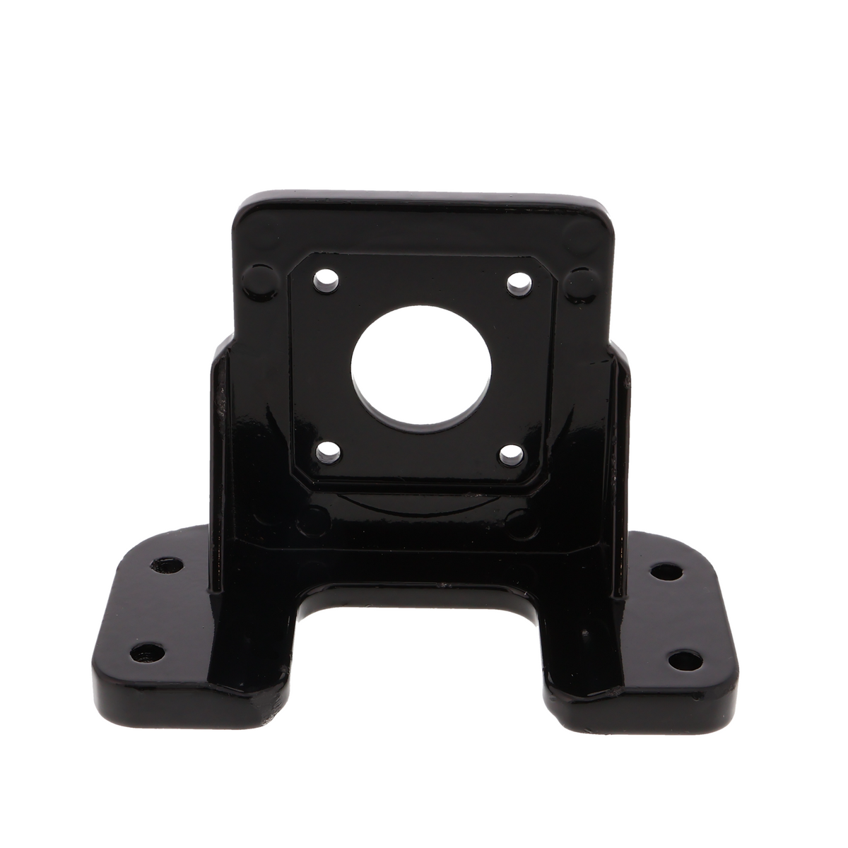 Master-Schrittmotor / Servo Halterung schwarz aus Aluminium - F23107925 - Funduino