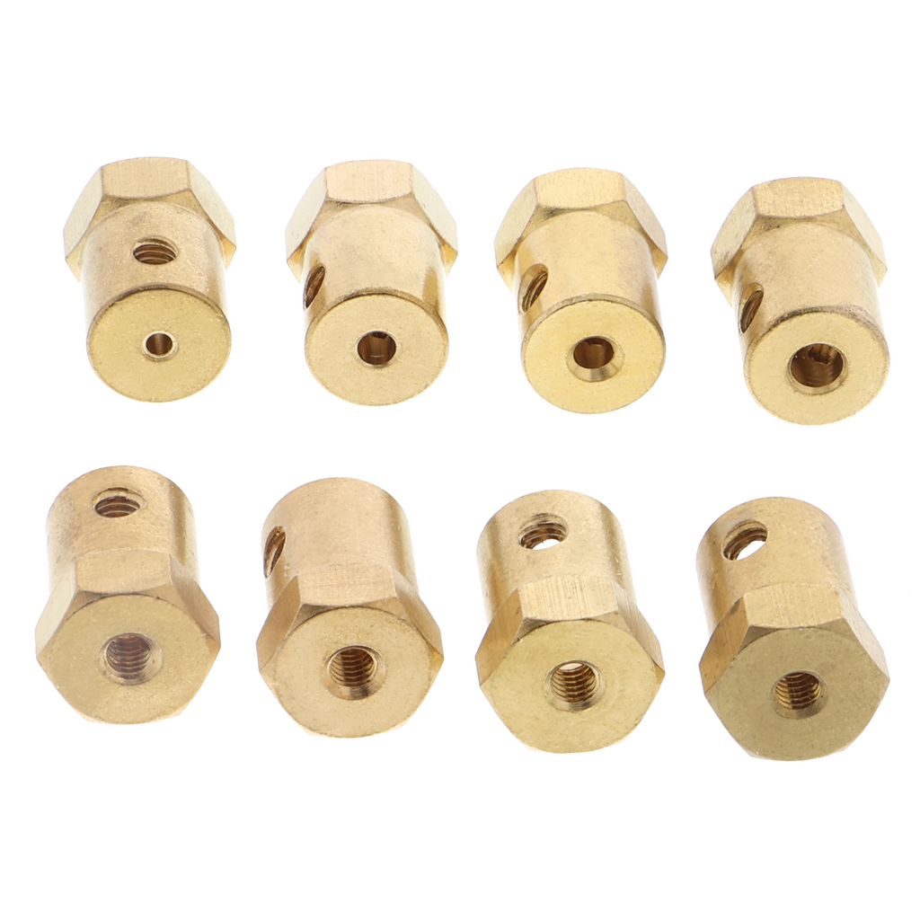 Radnabenadapter Sechskant - Kunststoff, Welle 2 bis 8 mm